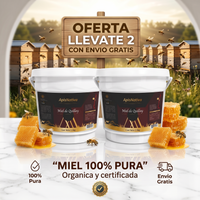2 Baldes de Miel Pura + Envío Gratis